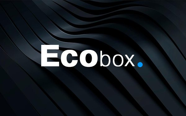 Logo Ecobox fond noir