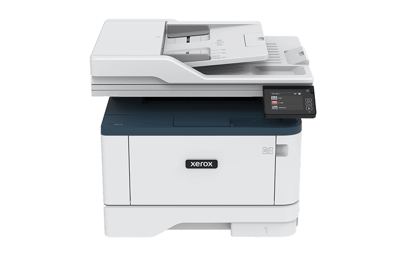 Xerox® B315 Multifunktionsdrucker, Vorderansicht