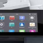 Xerox® VersaLink® B415 Multifunktionsdrucker-Displayschnittstelle