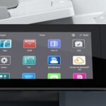 Xerox® VersaLink® C415 Farb-Multifunktionsdrucker Display-Schnittstelle