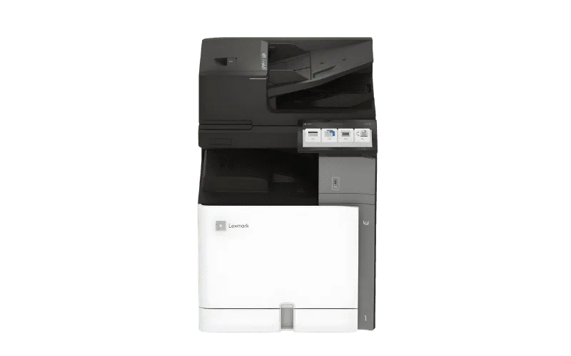Lexmark CX833 Multifunktionsdrucker Vorderansicht